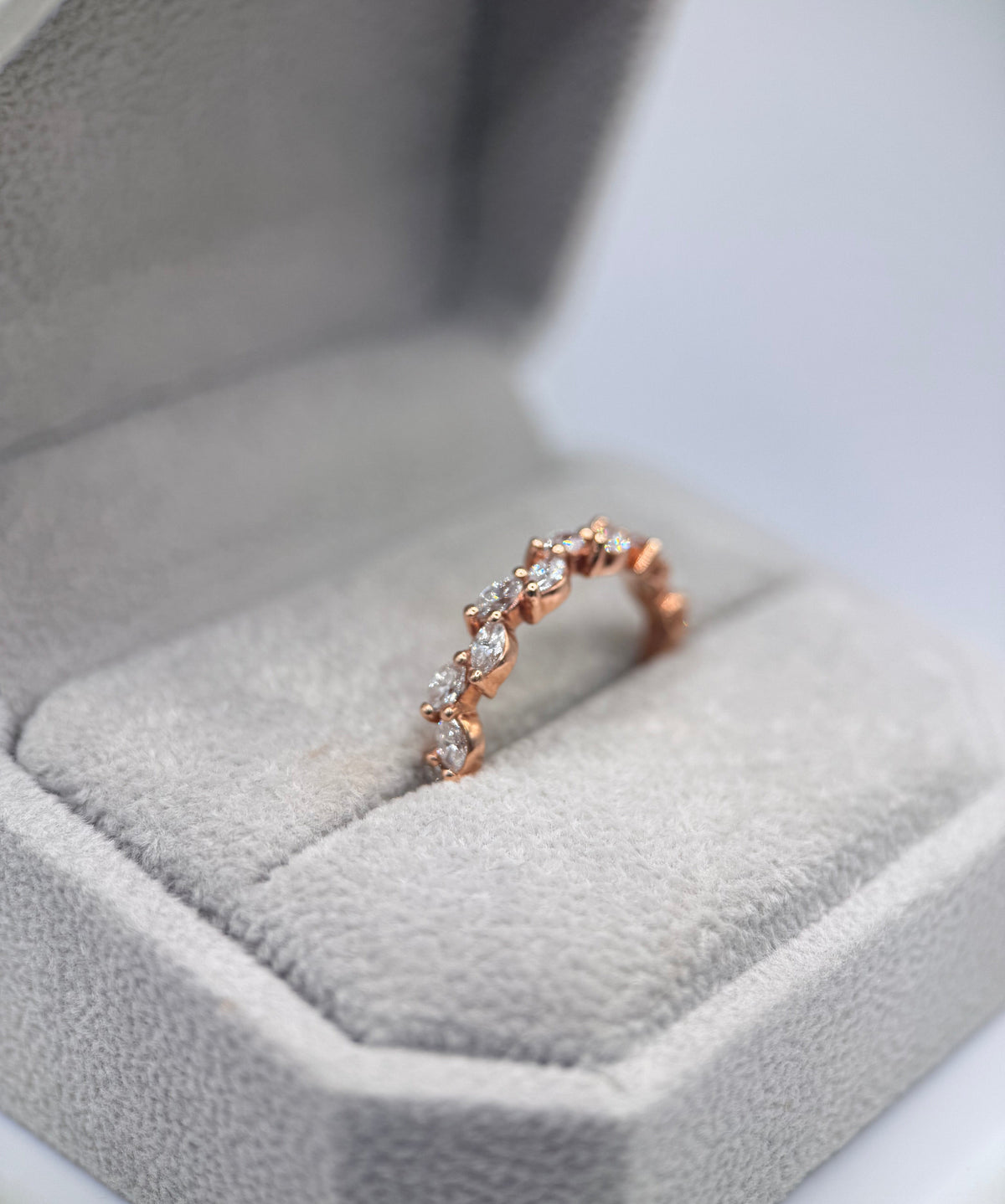 14K Rose Gold Band