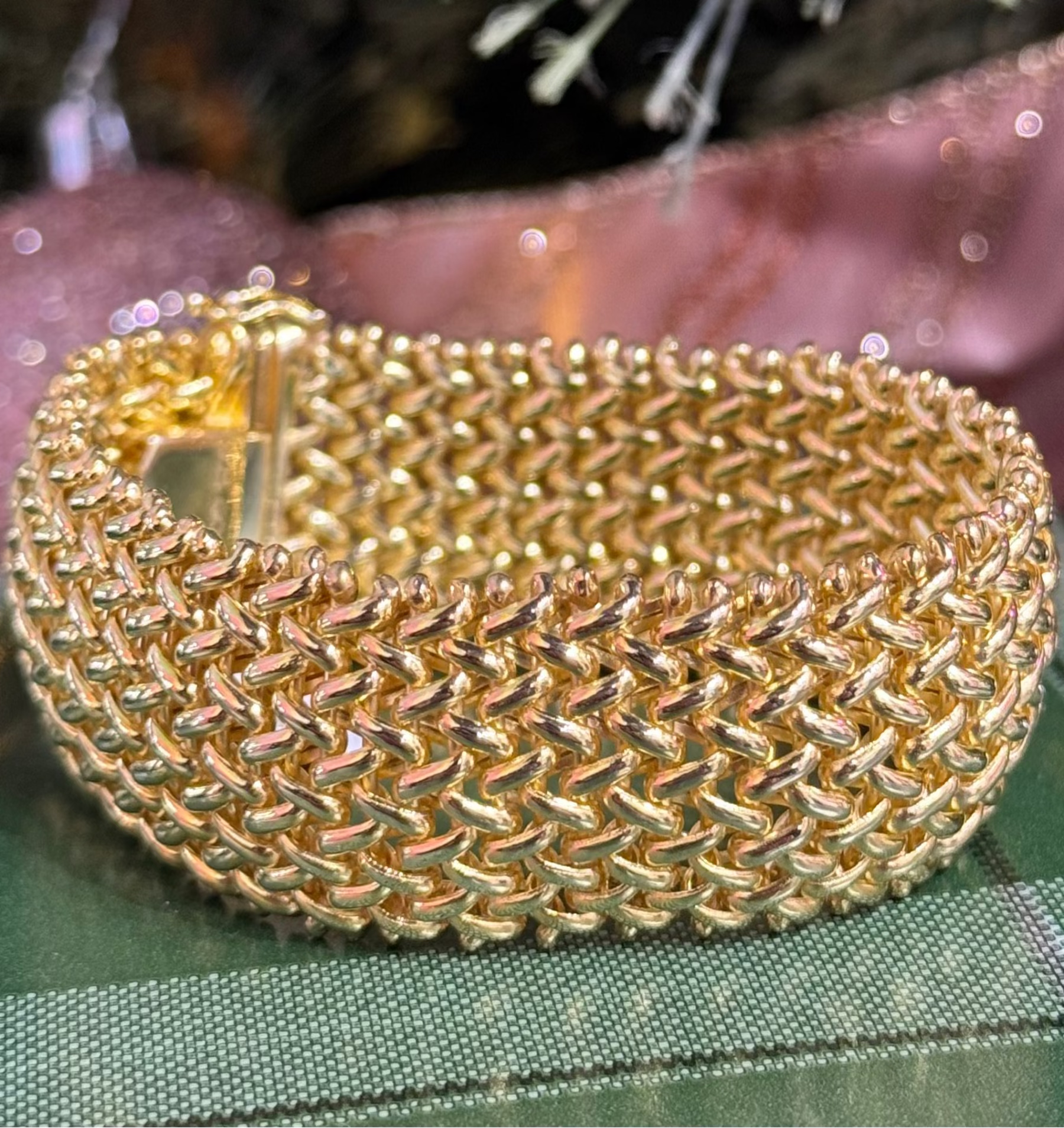 Yellow Gold Plated Bracelet