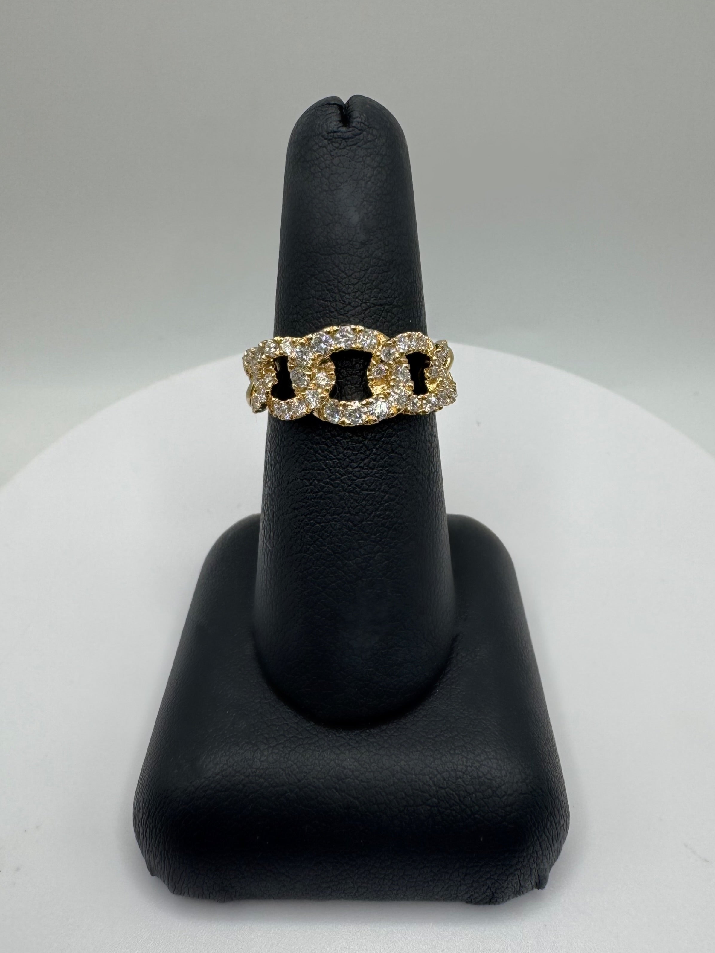 14K Yellow Gold Fashion Ring