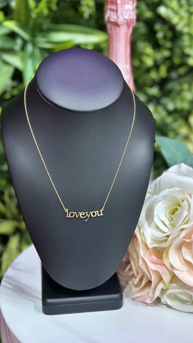 "love you" Necklace