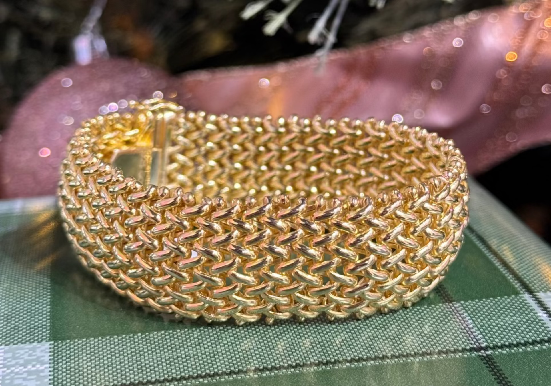 Yellow Gold Plated Bracelet