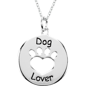 Dog Lover / Cat Lover Necklace