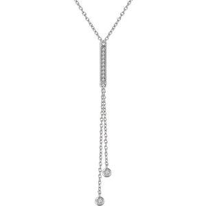 Dangling "Y" Necklace