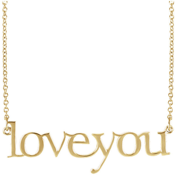 "love you" Necklace