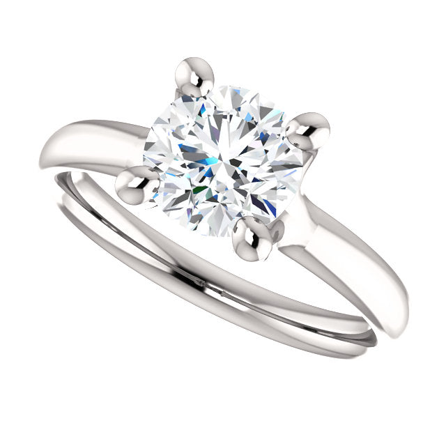 1.04 carat - "Floating" Solitaire