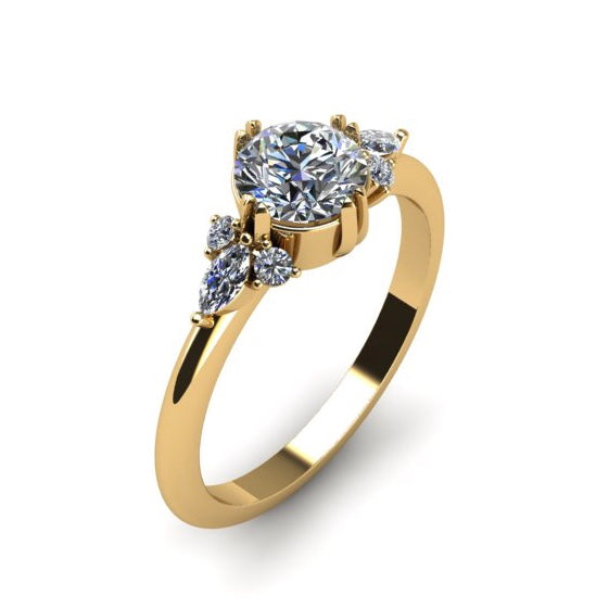1.20 cttw Diamond Engagement Ring