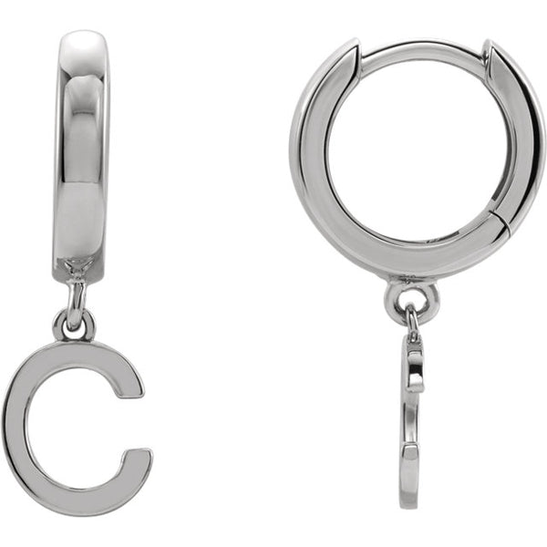 Initial Dangle Earring