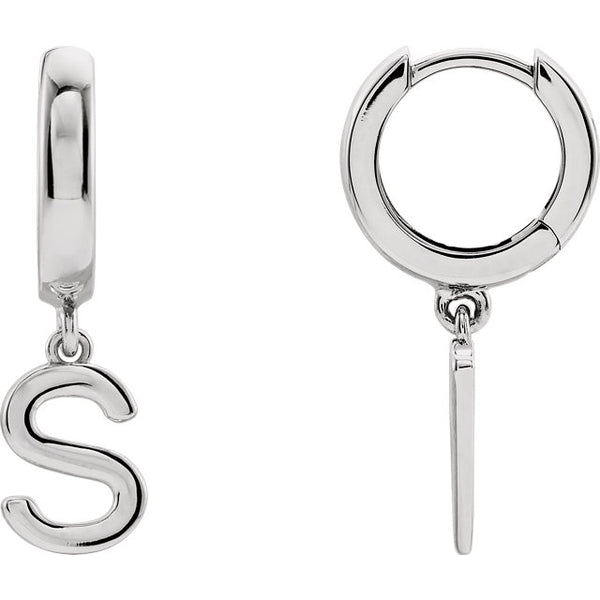Initial Dangle Earring
